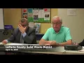 LaPorte County Solid Waste District April 10 2019