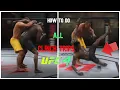 UFC4 - Clinch Trips Tutorial