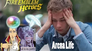 Fire Emblem Heroes with a Hard R Arena is fun