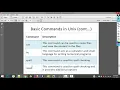 4 Introduction to Unix Part 4