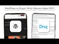 WordPress Vs Drupal Which Delivers Higher ROI 2026