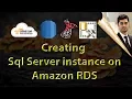 Creating Sql server instance on AWS RDS