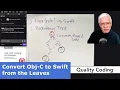 Convert Obj-C to Swift from the Leaves Live Coding