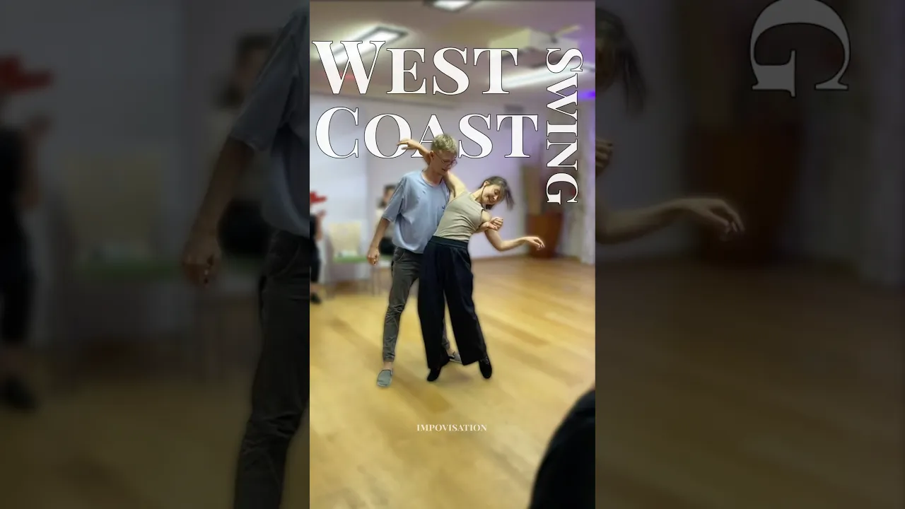 West Coast Swing Improvisation part 2 #semionmaria #westcoastswing #modernswing #improvisation #wcs