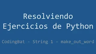 024 - Ejercicio de Python