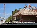 Walls Are Up Inside Being Gutted Six Flags Magic Mountain Vlog 26