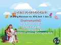 Download Lagu Instrumental Yang Mahakasih (bait 1\u00262, KK 434)