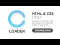 How to Create Loader using HTML CSS Preloader Spinner Design Tutorial The Providers