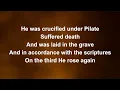 The God We Love (Nicene Creed) - Worship Lyric Videos (Preview)