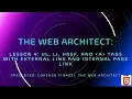 HTML CSS Basic Course Lesson 4 UL LI HREF and a HTML tags