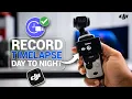How to Record Timelapse Day to Night on DJI Osmo Pocket 1