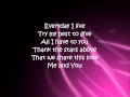 Me and You By Kenny Chesney