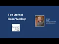 Tire Defect Case Workup Webinar