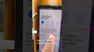 Don’t trust your navigation programs!