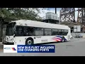 NJ Transit debuts new bus fleet featuring USB charging ports LED lighting