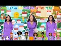 Months Of The Year Learning with Ms Houston Kid Songs