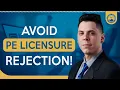 Don t Let NCEES Reject Your PE Application - Watch This First