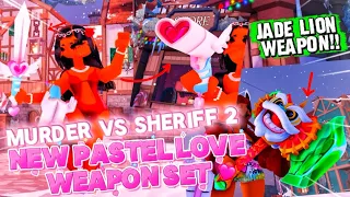 NEW VALENTINE AND JADE LION WEAPONS Murder Vs Sheriff 2