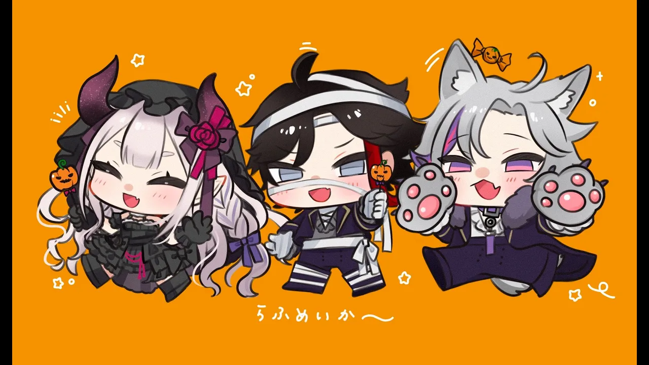 【Apex】はやめのハロウィーン with にゃらか　ふわっち【三枝明那 / にじさんじ】