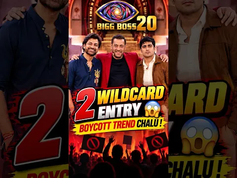 Bigg Boss 20 Mein Do Wildcard: Nakul Dhull Vs Manish Goel! 😱🔥 #biggboss20 #shorts