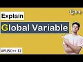 Global Variable in C Lecture 12 12