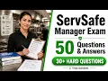 ServSafe Manager Exam 2026 50 Questions and Answers Food Safety Full Pass Guide