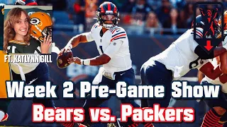 TikTok Star Katlynn Gill makes her pick in Chicago Bears vs Green Bay Packers Pre-Game Show