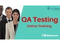 Testing Tools Online Training QA Testing Tools Training