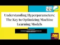 Hyperparameter Tuning of Machine Learning Models A Must-Watch - Prof Olawale Awe