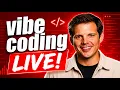 Vibe coding an app and finding customers LIVE