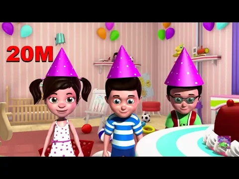 Download MP3 happy birthday song 3D Nursery Rhymes for Kids