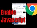 How To Enable Javascript in Chrome on Android Tutorial