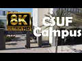 California State University Fullerton CSUF 8K Campus Drone Tour