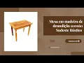 Vídeo do produto
