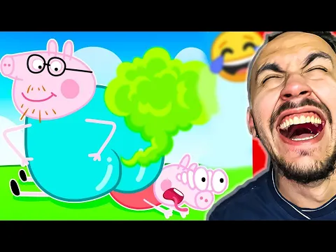 TENTE NÃO RIR DA Peppa Pig DA ZOEIRA E ENGRAÇADA *eu desisto
