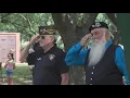 Port Neches residents gather to honor the fallen at Oak Bluff Memorial Park on Memorial Day