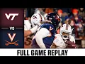 Virginia Tech vs Virginia Game Full Game Replay 2025 ACC Football