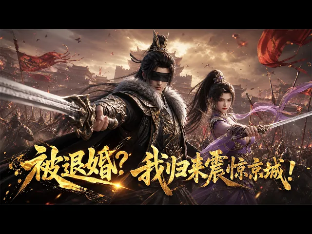 我战中被射瞎双眼,装傻隐忍三年!未婚妻竟当众撕婚书!我反手冲破禁制绝地反击生擒敌将,一战惊动京师!昭雪复仇征战天下!