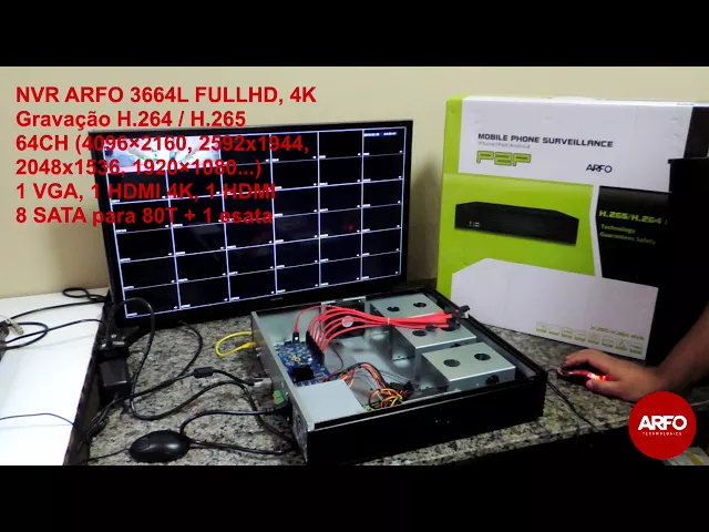 Vídeo do produto