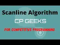 Scanline algorithm For Competitive Programming