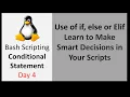 Day 4 Conditional Statements in Shell Scripting Linux Shell Scripting Tutorial for DevOps