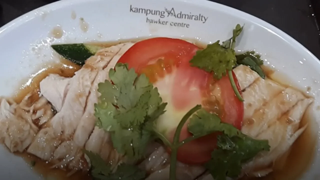 [Singapore Street Food] Kampong Admiralty Hawker Centre   Chicken Rice and Yong Tau Foo