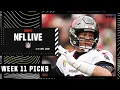 Marcus Spears NFL Week 11 Game Picks NFL Live