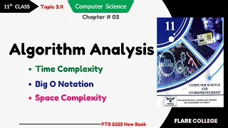 Algorithm Analysis - 11th Class 1st Year Computer Science