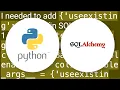 sqlalchemy orm skip already-existing tables on create