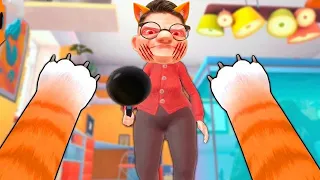 I'm Cat and I Prank Granny with Funny Tricks