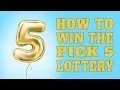 How To Win The Pick 5 Lottery