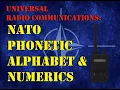 NATO PHONETIC ALPHABET NUMERICS