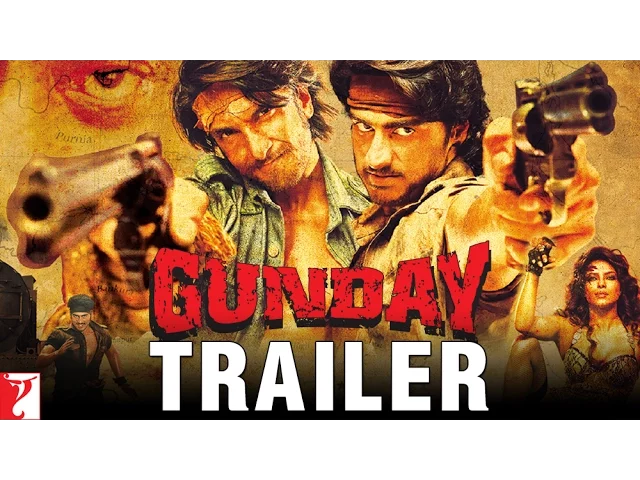 Gunday | Official Trailer |  Ranveer Singh | Arjun Kapoor | Priyanka Chopra | Irrfan Khan