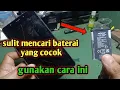 Download Lagu sulit cari batrai yang cocok untuk hp kamu gunakan cara ini